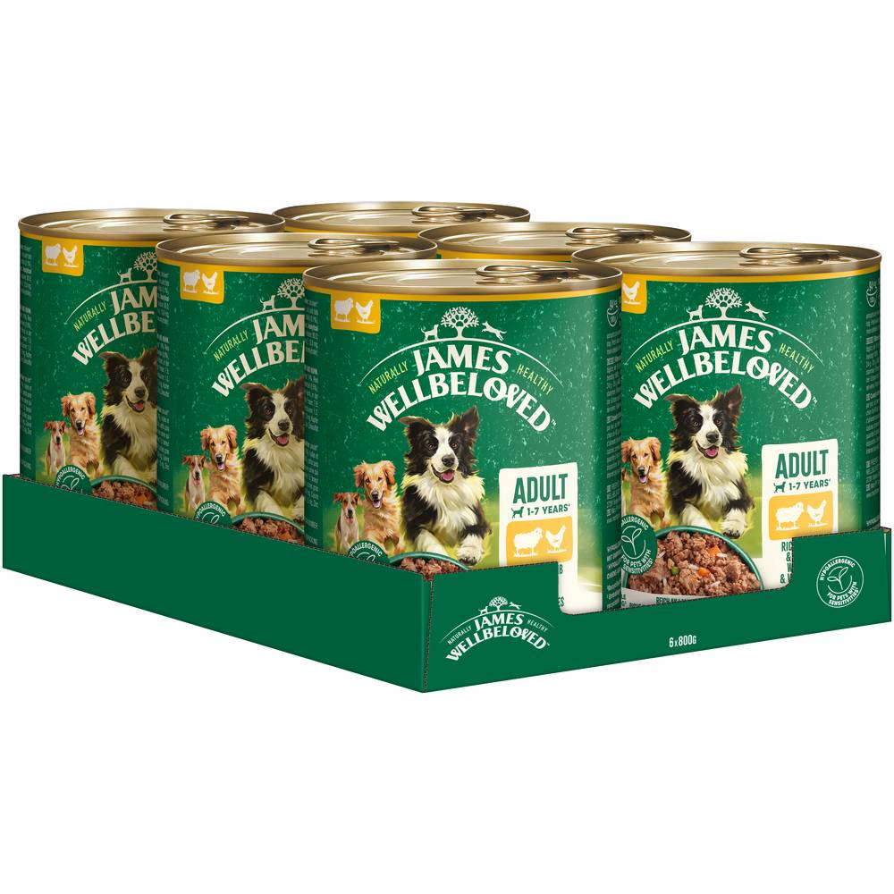 James Wellbeloved Adult Dog Hypoallergenic Lamm & Huhn - Sparpaket: 12 x 800 g James Wellbeloved Adult Dog Hypoallergenic Lamm & Huhn - Sparpaket: 12 x 800 g von James Wellbeloved
