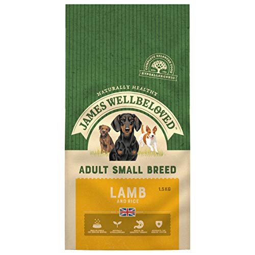 James Wellbeloved Erwachsene kleine Rassen Hund Lamm und Reis - Braun, 1.5 kg von James Wellbeloved