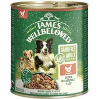 James Wellbeloved Huhn Pastete (Getreidefrei) 800 g von James Wellbeloved