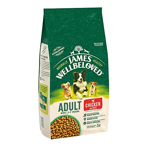 James Wellbeloved Hund, ausgewachsenes Huhn und Reis, 2 kg James Wellbeloved Hund, ausgewachsenes Huhn und Reis, 2 kg von James Wellbeloved