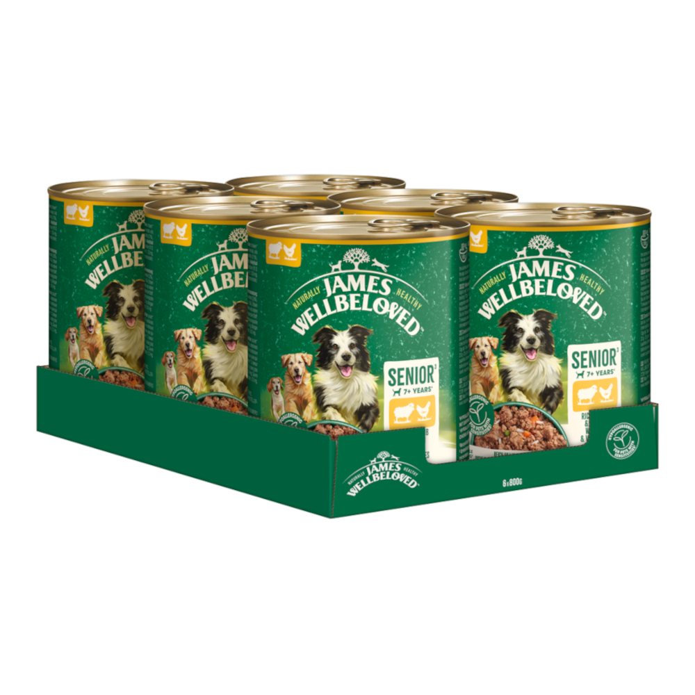 James Wellbeloved Hypoallergenic zum Sonderpreis! - 6 x 800 g Adult Lamm & Huhn James Wellbeloved Hypoallergenic zum Sonderpreis! - 6 x 800 g Adult Lamm & Huhn von James Wellbeloved
