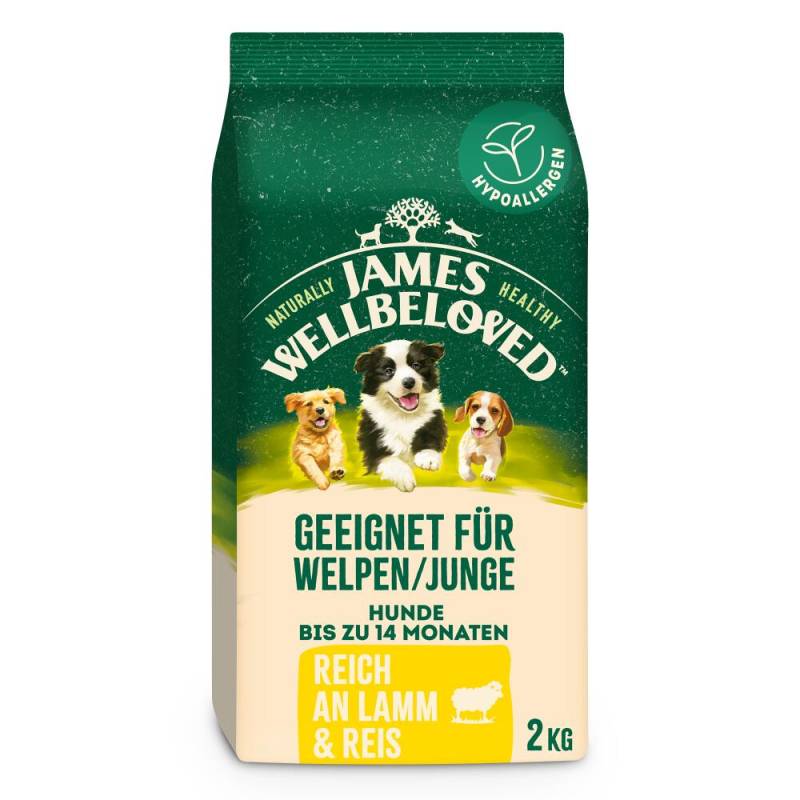 James Wellbeloved Junior – Lamm- und Reis-Hundefutter - 2 kg von James Wellbeloved