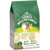 James Wellbeloved Trockenfutter Katze Adult, Getreidefrei Truthahn 4 kg von James Wellbeloved