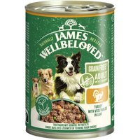 James Wellbeloved Truthahn Pastete (Getreidefrei) 400 g von James Wellbeloved