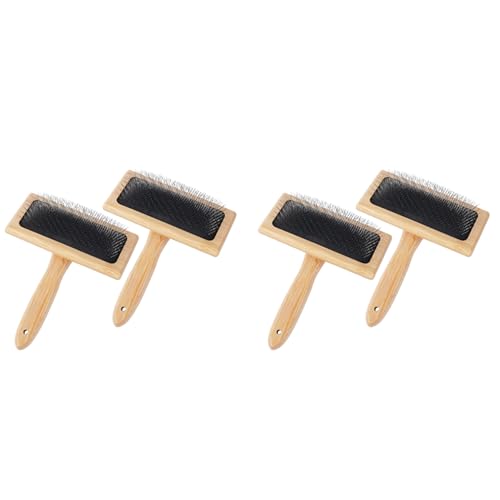 Janasiba 4 StüCk Wollkardier, 6,1 X 4,8 GroßE Handkardier für, Bastel-Wollfilz-Mischwerkzeug, ZupfbüRste für Haustiere Janasiba 4 StüCk Wollkardier, 6,1 X 4,8 GroßE Handkardier für, Bastel-Wollfilz-Mischwerkzeug, ZupfbüRste für Haustiere von Janasiba
