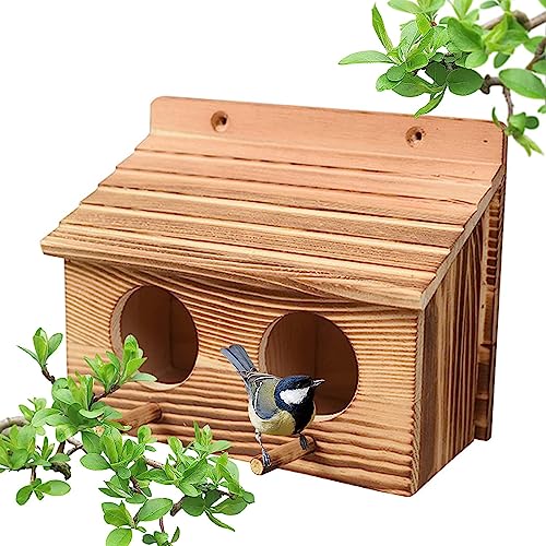 Vogel-Nistkästen, Vogelkästen Garten kleine Vögel, Vogelhäuser für Garten, Taubenschlag, Rotkehlchen, Schwalbe, Vogelhaus, Haus Martin Nistkasten Vogel-Nistkästen, Vogelkästen Garten kleine Vögel, Vogelhäuser für Garten, Taubenschlag, Rotkehlchen, Schwalbe, Vogelhaus, Haus Martin Nistkasten von Jannity