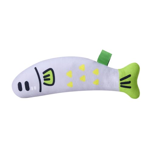 Janurium Katzenkauspielzeug – niedliches Katzenminze-Spielzeug in Fischform, für den Innenbereich, 26 cm, interaktives Katzenspielzeug, kratzfestes Katzenminze-Spielzeug für alle Katzenrassen Janurium Katzenkauspielzeug – niedliches Katzenminze-Spielzeug in Fischform, für den Innenbereich, 26 cm, interaktives Katzenspielzeug, kratzfestes Katzenminze-Spielzeug für alle Katzenrassen von Janurium