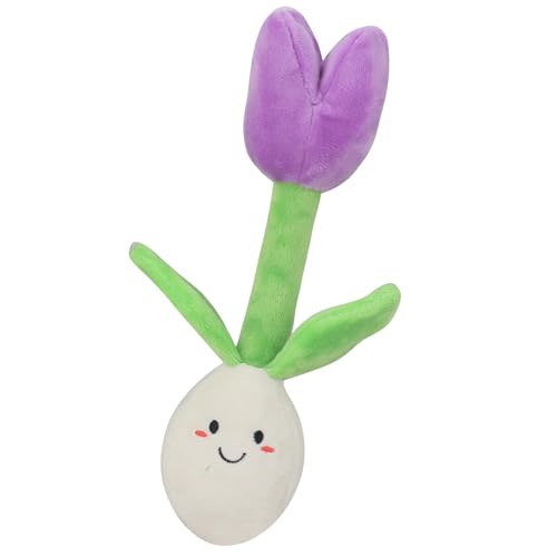 Janurium Plüsch-Spielzeug für Haustiere – Welpenblumen-Spielzeug, Cartoon-Blumenform, Kauspielzeug für Haustiere, Katzen, Hunde Janurium Plüsch-Spielzeug für Haustiere – Welpenblumen-Spielzeug, Cartoon-Blumenform, Kauspielzeug für Haustiere, Katzen, Hunde von Janurium
