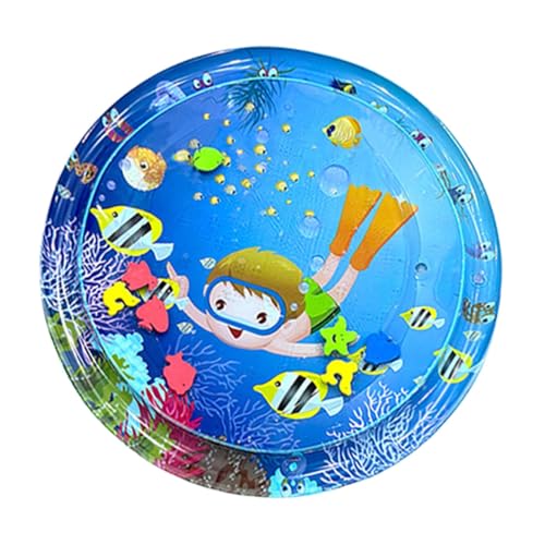 Janurium Wassersensorische Matte für Katzen, Kätzchen-Sensor-Wasserspielmatte, Katzenspielzeug für gelangweilte Indoor-Katzen, Haustier-Spielmatte, interaktives Spielzeug für Katzen, um alleine zu Janurium Wassersensorische Matte für Katzen, Kätzchen-Sensor-Wasserspielmatte, Katzenspielzeug für gelangweilte Indoor-Katzen, Haustier-Spielmatte, interaktives Spielzeug für Katzen, um alleine zu von Janurium
