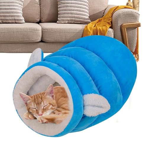 Katzenschlafsack, Katzennestbett - Kätzchenbett Winterkatzenbett | Katzenhöhlenbett halbgeschlossen, Katzenschlafbett Katzensack, Katzennestbett, warmes Katzenbett, Hundeschlafsack Katzenschlafsack, Katzennestbett - Kätzchenbett Winterkatzenbett | Katzenhöhlenbett halbgeschlossen, Katzenschlafbett Katzensack, Katzennestbett, warmes Katzenbett, Hundeschlafsack von Janurium