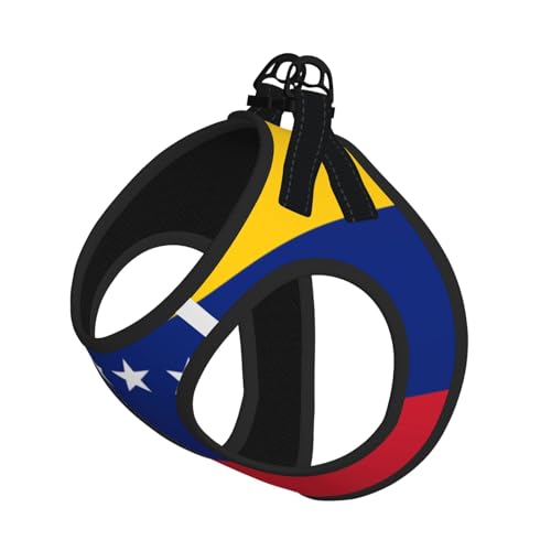 Hundegeschirr für Haustiere, Größe S, Flagge von Venezuela, verstellbar, für Katzen und Hunde, perfekt für Spaziergänge im Freien Hundegeschirr für Haustiere, Größe S, Flagge von Venezuela, verstellbar, für Katzen und Hunde, perfekt für Spaziergänge im Freien von JaoXer