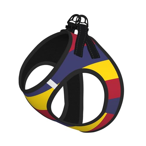Hundegeschirr für große Haustiere, Größe S, Flagge des Königreichs Hawaii, verstellbar, für Katzen und Hunde, perfekt für Spaziergänge im Freien Hundegeschirr für große Haustiere, Größe S, Flagge des Königreichs Hawaii, verstellbar, für Katzen und Hunde, perfekt für Spaziergänge im Freien von JaoXer