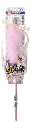 Japan Premium Pet , Spielzeug für Katzen Aller Rassen, Teaser „Rosa Ballerina mit Bändern“ mit Naturfedern und Glöckchen für Katzen Japan Premium Pet , Spielzeug für Katzen Aller Rassen, Teaser „Rosa Ballerina mit Bändern“ mit Naturfedern und Glöckchen für Katzen von Japan Premium Pet