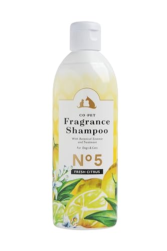 Japan Premium Pet Aroma-Shampoo mit Balsam & Perlenprotein | Für glänzendes, gepflegtes Fell | Zitrusduft | Für Katzen & Hunde | 275 ml von Japan Premium Pet