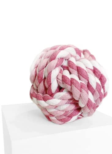 Japan Premium Pet Braided Ball Toy for Dogs with an Intriguing Fragrance and Tooth Brushing Function, Strawberry Flavor von Japan Premium Pet