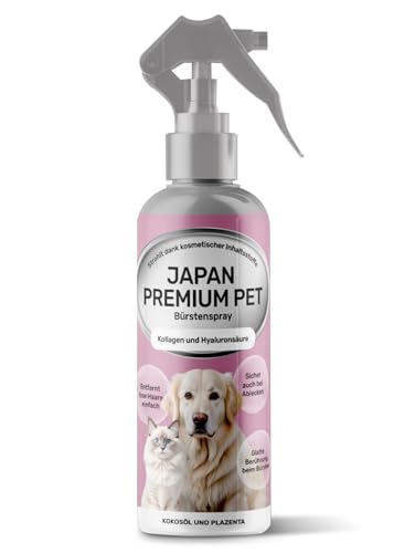 Japan Premium Pet Entfilzungsspray, Entfilzungsspray Hunde, Kämmhilfe Spray, Entwirrungsspray Fellpflege Katze, Fellspray für Hunde zum Entfernen von Knoten, 220 ml. Japan Premium Pet Entfilzungsspray, Entfilzungsspray Hunde, Kämmhilfe Spray, Entwirrungsspray Fellpflege Katze, Fellspray für Hunde zum Entfernen von Knoten, 220 ml. von Japan Premium Pet