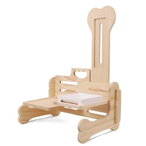 Japan Premium Pet Höhenverstellbarer Futternapftisch aus Kiefernholz für Haustiere, 4 Stufen Japan Premium Pet Höhenverstellbarer Futternapftisch aus Kiefernholz für Haustiere, 4 Stufen von Japan Premium Pet