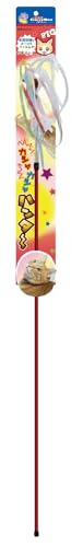 Japan Premium Pet Katzenspielzeug für Katzen Aller Rassen, Imperial Magic Tassel-Stab mit Naturfedern für Katzen Japan Premium Pet Katzenspielzeug für Katzen Aller Rassen, Imperial Magic Tassel-Stab mit Naturfedern für Katzen von Japan Premium Pet