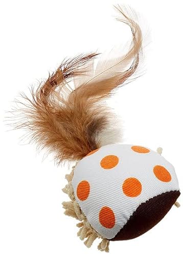 Japan Premium Pet Katzenspielzeug mit ausgewählter Katzenminze, mit Zahnpflegefunktion, in Form Einer gefleckten Kugel Japan Premium Pet Katzenspielzeug mit ausgewählter Katzenminze, mit Zahnpflegefunktion, in Form Einer gefleckten Kugel von Japan Premium Pet