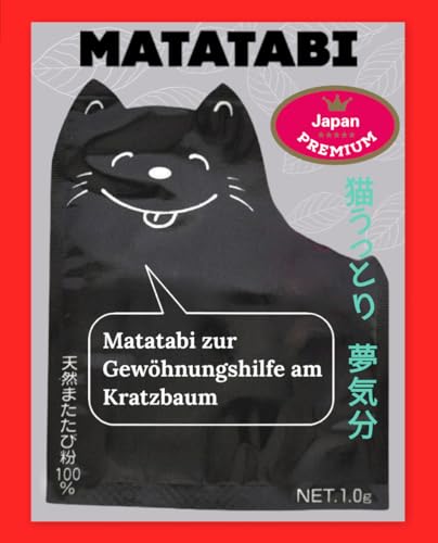 Japan Premium Pet Matatabi Gewöhnungshilfe für Katzen, 100% natürliche Kräutermischung, 1,0g Japan Premium Pet Matatabi Gewöhnungshilfe für Katzen, 100% natürliche Kräutermischung, 1,0g von Japan Premium Pet