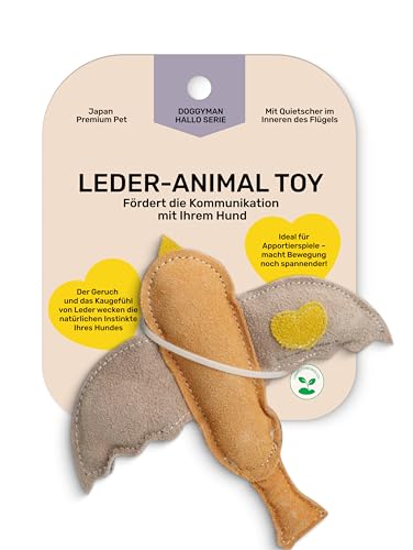 Japan Premium Pet Meerjungfrau Super Leder Vogel Spielzeug für zarte Kiefer, für Mittlere und kleine Hunderassen von Japan Premium Pet