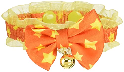 Japan Premium Pet Sicherheitchokerhalsband für einen stilvollen Fashionista mit Erstickungsschutzsystem. orange. Größe 3S von Japan Premium Pet
