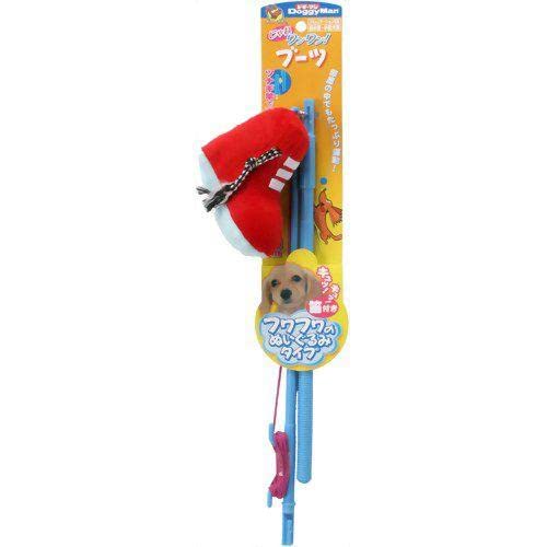 Japan Premium Pet Teaser Zauberstab mit einem Schuh für Welpen,Hundespielzeug, Interaktives Spielzeug für Hunde,Heimtierbedarf von Japan Premium Pet