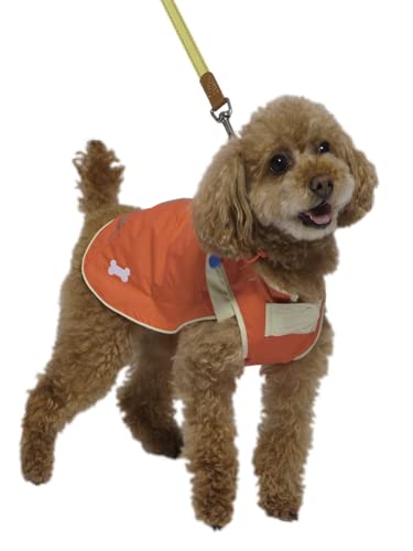 Reflective Sports Transformer Raincoat Jacket for Dog. Size S von Japan Premium Pet