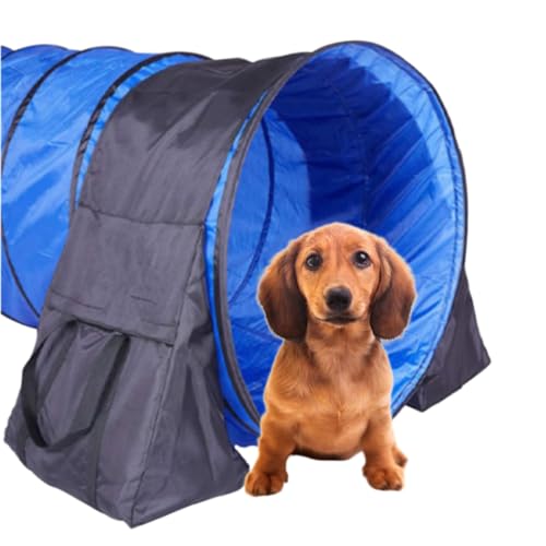 Japard 1 Set mit 2 Hundetunnel-Sandsäcken, Agility-Tunnelbeutelhalter-Set, für den Innen- und Außenbereich, Hunde-Laufschlauch-Taschen, Hunde-Agility-Trainingsgerät für Hunde (2 Taschen) von Japard