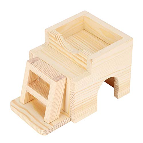Jarchii Schlafhaus für Hamster aus Holz, bequem und langlebig, für Hamster von Shanrya