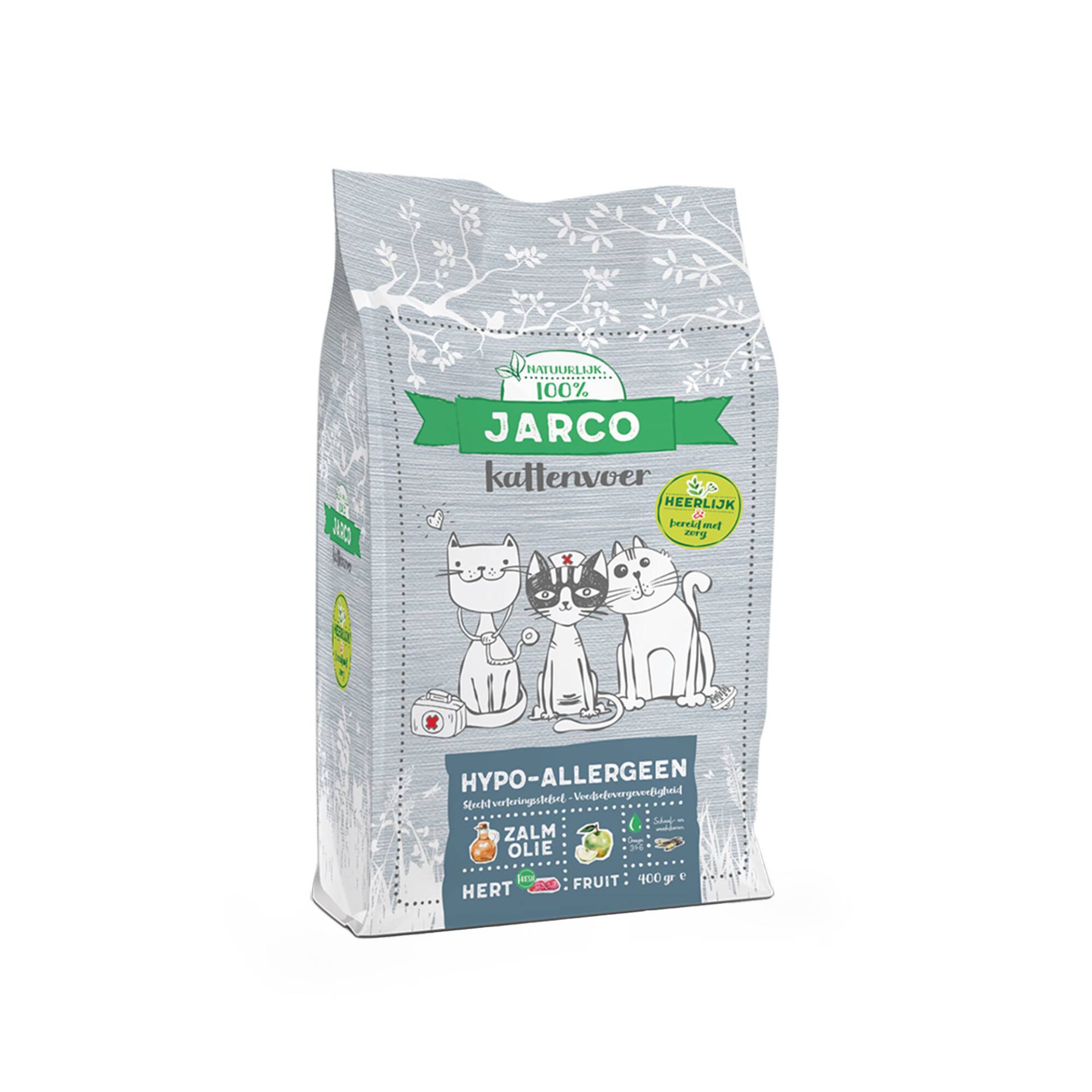 Jarco Natural Cat Hypoallergeen - 2 kg Jarco Natural Cat Hypoallergeen - 2 kg von Jarco