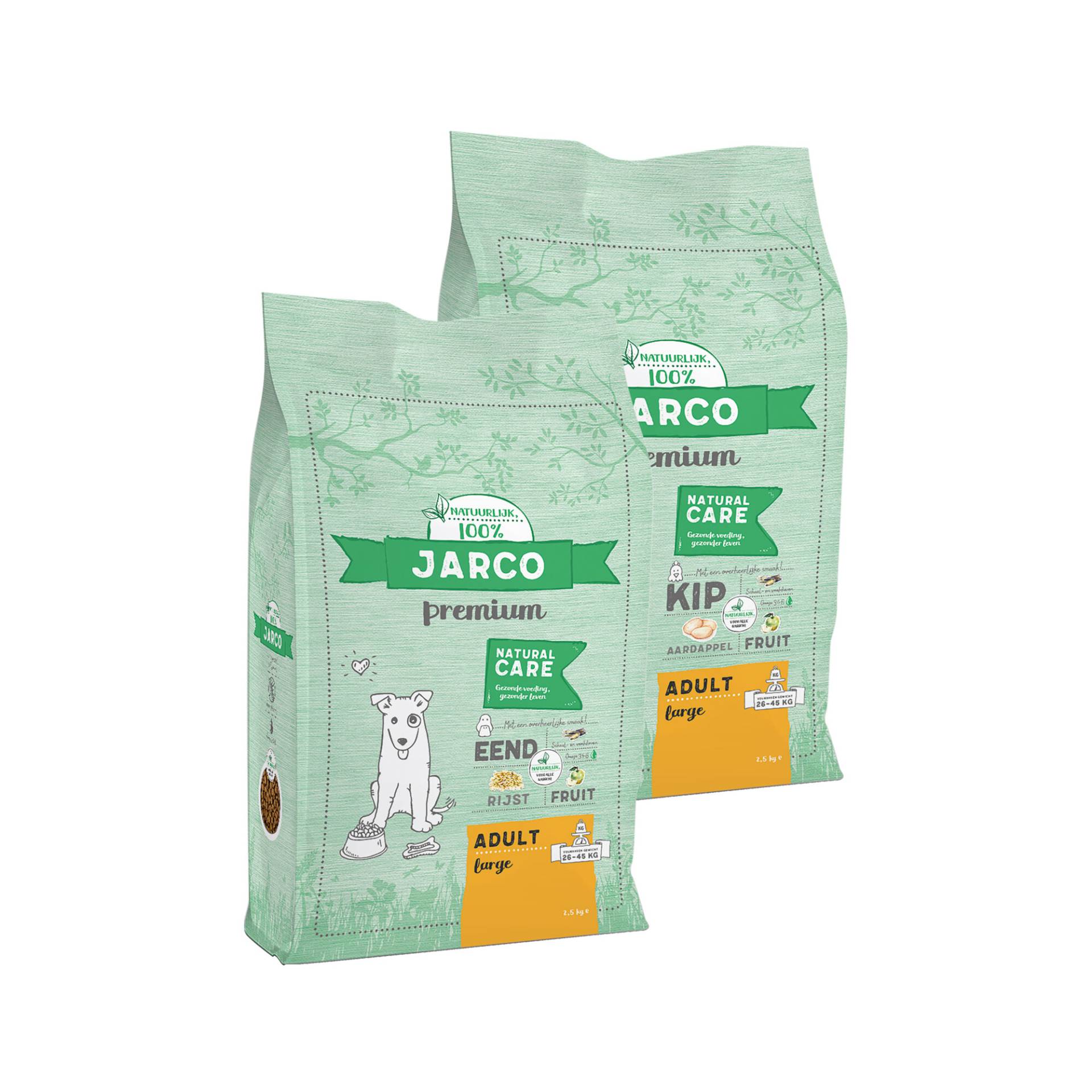 Jarco Premium Adult Dog Large - Ente - 15 kg von Jarco