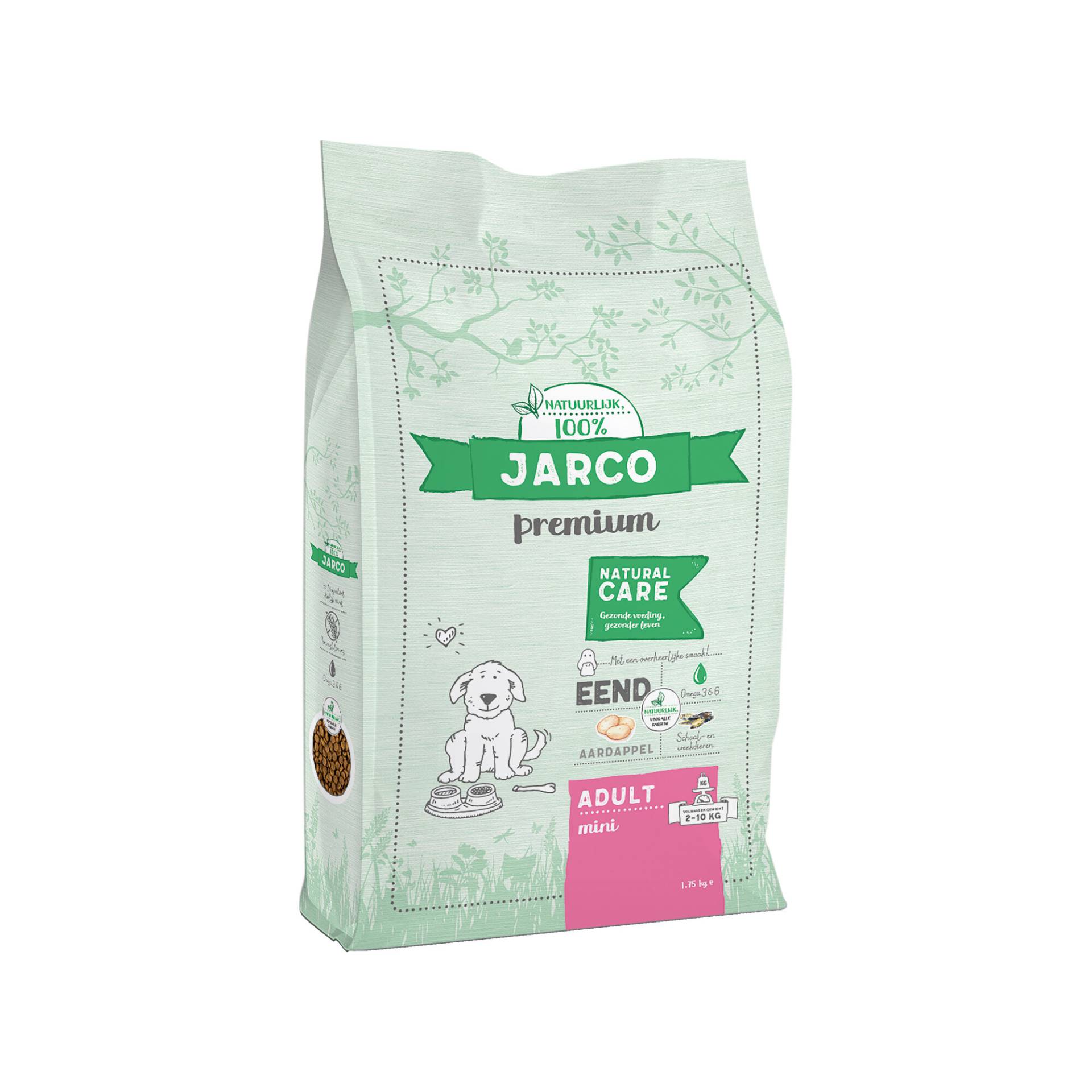 Jarco Premium Adult Dog Mini - Ente - 10 kg von Jarco