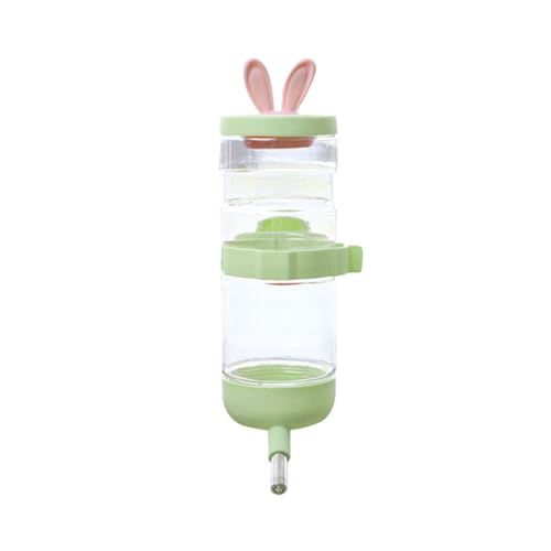 Jarsense Haustier-Wasserflasche zum Aufhängen, Wasserspender für Hunde, Wasserkocher, Futterkäfig, Käfigstall, Welpen, Katzen, Kaninchen, 950 ml, Grün von Jarsense