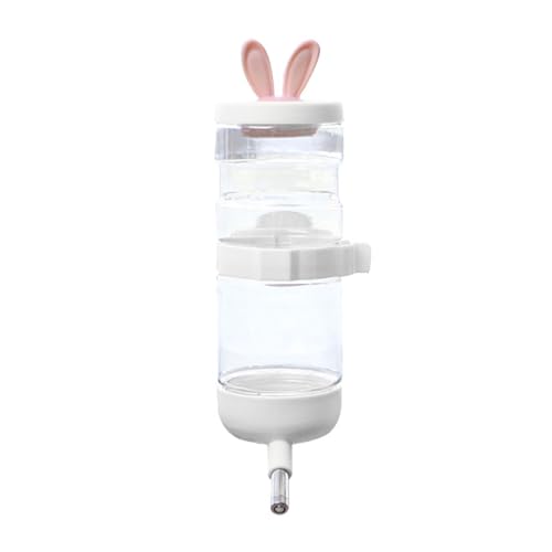 Jarsense Haustier-Wasserflasche zum Aufhängen, Wasserspender für Hunde, Wasserkocher, Futterkäfig, Käfigstall, Welpen, Katzen, Kaninchen, 950 ml, Weiß von Jarsense
