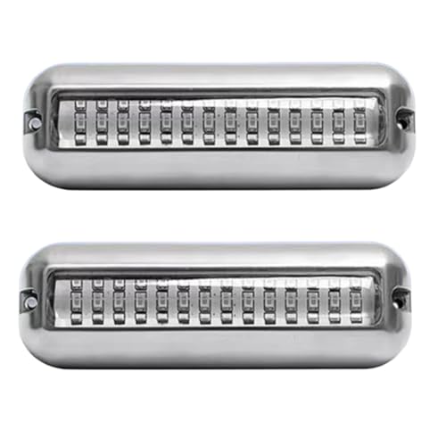 Jasaly 2 STÜCKE 42LED Yacht Unterwasserlicht Edelstahl Marine Boot Lampe Unterwasserlampe IP68 Wasserdicht 80W Bootszubehör Jasaly 2 STÜCKE 42LED Yacht Unterwasserlicht Edelstahl Marine Boot Lampe Unterwasserlampe IP68 Wasserdicht 80W Bootszubehör von Jasaly