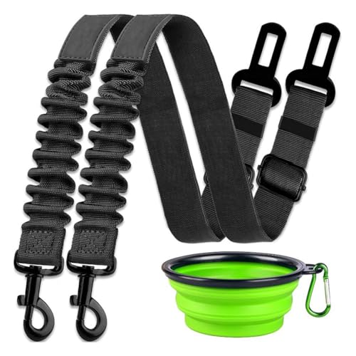 Jasaly Auto-Haustier-Hundeleine, Verdickte Nylon-Leine, Elastisches Seil, Einziehbare Auto-Haustier-Hundeleine Jasaly Auto-Haustier-Hundeleine, Verdickte Nylon-Leine, Elastisches Seil, Einziehbare Auto-Haustier-Hundeleine von Jasaly
