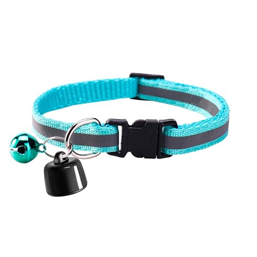 Jasullminral Mini Bell Cat Tracker, Mini Tracker für Haustier iOS und Android, Smart Pet Tracker Location Tracking Halsband, funktioniert weltweit mit jedem Halsband, keine weiteren Gebühren von Jasullminral