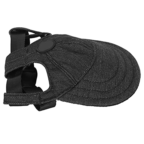 Atmungsaktive Sonnenschutz-Baseballmütze Haustiere, Modische, Verstellbare, Leichte Hunde-Schirmmütze (S) von Jauarta