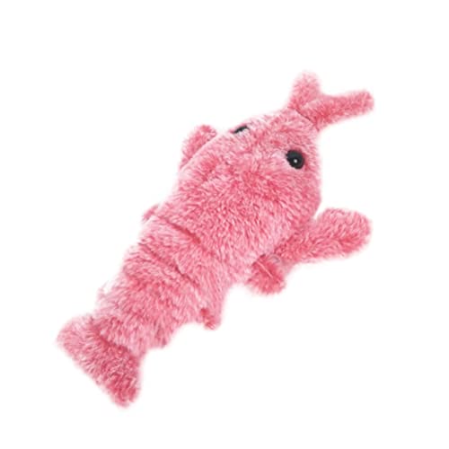 Jauarta Elektrisches Jumping Cat Toy, USB -Ladung, Simulation, Plüschspielzeug, für Hund und Katze, Gefüllte Spielzeug, Elektrische Garnelen, mit Hund und Katze Jauarta Elektrisches Jumping Cat Toy, USB -Ladung, Simulation, Plüschspielzeug, für Hund und Katze, Gefüllte Spielzeug, Elektrische Garnelen, mit Hund und Katze von Jauarta