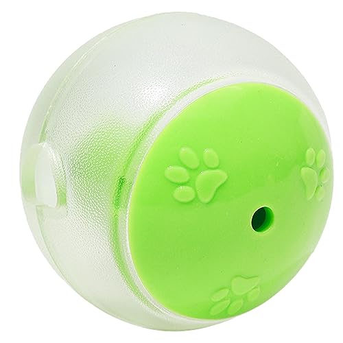 Jauarta Hundespielzeugball, Endloser Spaß, Langlebig, TPR-Futterausgabe, Interaktiver Hunde-Beißball für die Familie Im Haus (Grün) von Jauarta