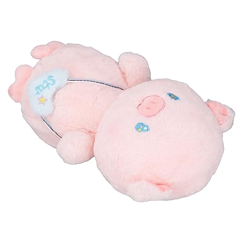 Schweineplüschspielzeug, Weiches, Flauschiges Tier, Dekorative Puppe Zum Bettwäsche, Geburtstagsgeburtstag, Valentinstag, Weihnachten, mit Umweltfreundlichem Material, (Piggy -Typ) von Jauarta