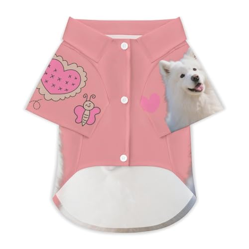 Personalisiertes T-Shirt für Katzen & Hunde - Individuelles Design Mit Ihrem Tierfoto - Bequemer Body für Katzen nach op - Atmungsaktives Polyester (DE/NL/SE/PL, Alphanumerisch, M, L, 3) von Jaucin