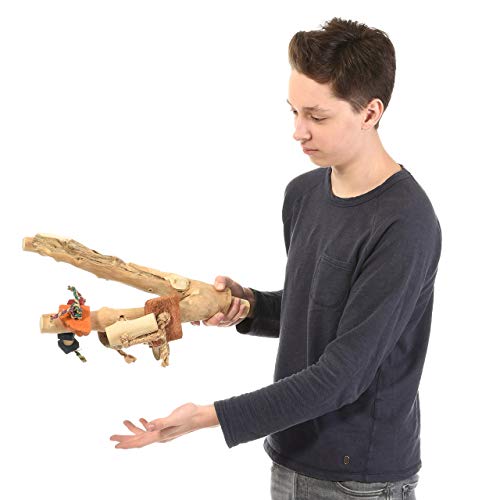 Java | Kletterstange XL für Papageien, die Sitzstange mit Spielzeug aus Kaffeeholz Java | Kletterstange XL für Papageien, die Sitzstange mit Spielzeug aus Kaffeeholz von Java