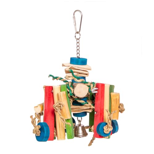Java | Knabberspielzeug - Vogelspielzeug aus Holz - Carousel Small | ca. 10 x 17 x 17 cm Java | Knabberspielzeug - Vogelspielzeug aus Holz - Carousel Small | ca. 10 x 17 x 17 cm von Java