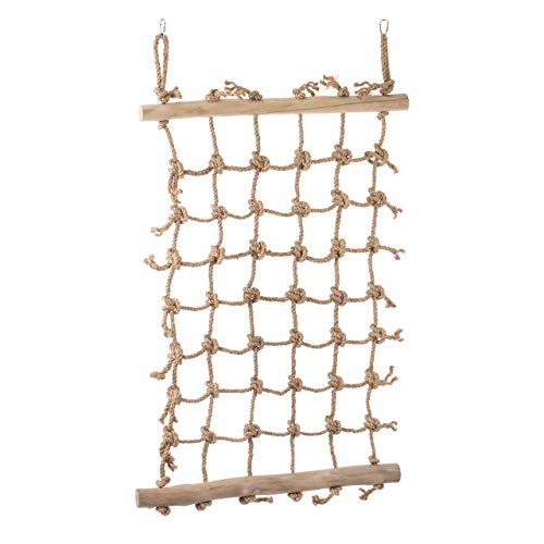 Java | Riesiges Netz XXL aus Sisal für Papageien mit Kaffeeholz Kletternetz Java | Riesiges Netz XXL aus Sisal für Papageien mit Kaffeeholz Kletternetz von Java