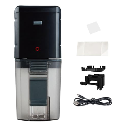 Javoryxh Intelligenter Aquarium-Futterspender mit Fernbedienung, Sprachsteuerung, USB-Stromversorgung, automatischer Fischfutter-Diespenser Javoryxh Intelligenter Aquarium-Futterspender mit Fernbedienung, Sprachsteuerung, USB-Stromversorgung, automatischer Fischfutter-Diespenser von Javoryxh