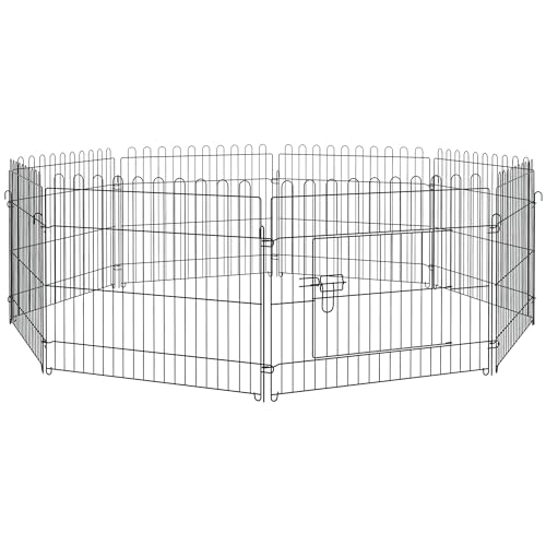 Welpenlaufstall Freilaufgehege für Kleintiere, 8 Panels, 71x61cm, Geeignet für kleine Hunde und Haustiere Welpenlaufstall Freilaufgehege für Kleintiere, 8 Panels, 71x61cm, Geeignet für kleine Hunde und Haustiere von Jaxilyn