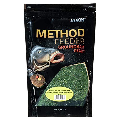 Jaxon Grundfutter Angelfutter Lockfutter Method Feeder Ready GROUNDBAIT 750g (Betain grünen/FM-ZR11) von Jaxon