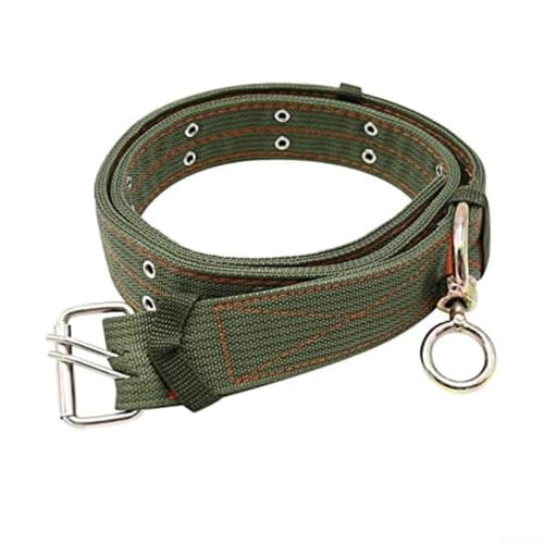 Extra Nylon-Rinderhalsband, vierlagiges verdicktes Design, 150 cm Länge, sichere Metallschnalle und Kette, geeignet für verschiedene Tiere (1,5 m) von Jayruit